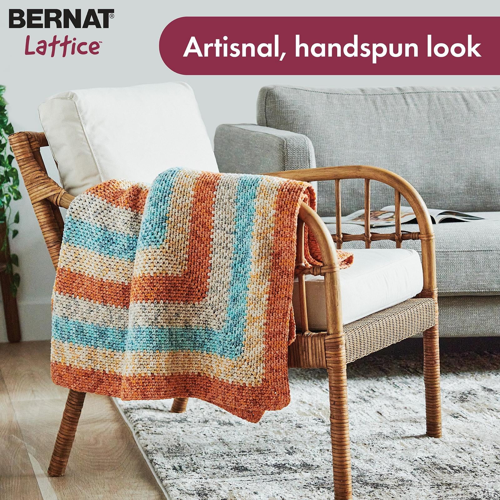 Bernat® Lattice™ #4 Worsted (Medium) Blend Yarn, 7.8oz/220g 389 Yards
