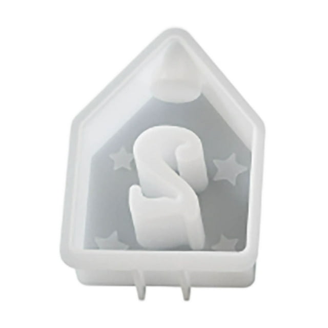 DIY Silicone Molding Kit for Crafting Candle Holders with Number One Design and Star Ideal for Resin Casting Projects