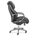 thumbnail image 5 of La-Z-Boy Executive Chair Black - Faux Leather - 32.8" Width x 27.8" Depth x 45.3" Height - 1 Each, 5 of 6