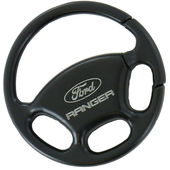 Ford Ranger Steering Wheel Key Ring (Black)