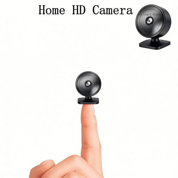Travel Friendly 4K Portable Camera, 210° Ultra Wide Surveillance Cam with Rechargeable Battery, for Hotel Room, Car Dashboard, Cabin and Home Entryway