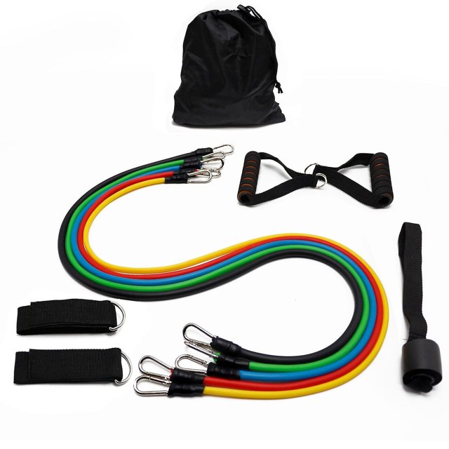 Tire de la cuerda elástica para hombres y mujeres equipos deportivos de fitness LingWen 8390611019730