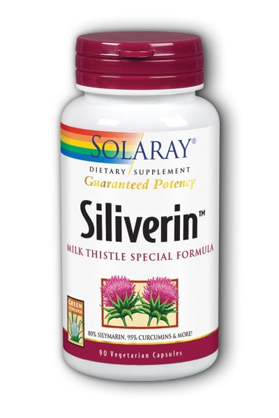 Solaray Siliverin Milk Thistle Formula 90 Capsules
