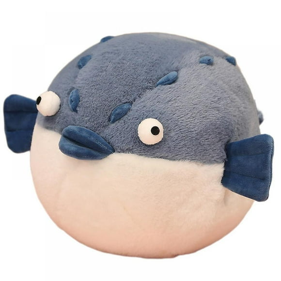 Pufferfish Plush Toy -lifelike Blowfish Plush Toy Lifelike, Soft Sea Animals Puffers Stuffed Toys Soft Aquarium Fish Dolls Ttoyeric Stuffed Animal Th