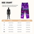 thumbnail image 4 of Lsque Geometry Dash Print Women's Pajama Pants, Lounge Pant - Comfortable Home Wear,Elastic Waistband, Stylish Design-X-Large, 4 of 9