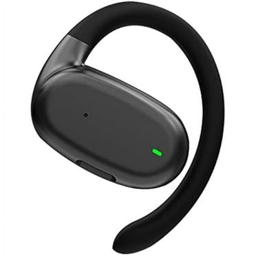 Single Earbud Open Ear Headphones Wireless Bluetooth Air Bone Conduction Headphones Head Set Bluetooth Open Ear Bone Conduction Earbuds Headset Conducting Earphones Bluetooth Earpiece with Earhooks