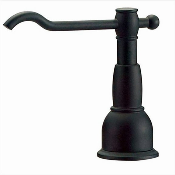 Danze Opulence Kitchen Soap Dispenser D495957BS Satin Black