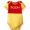 thumbnail image 6 of Disney Winnie the Pooh Baby Boys' Cosplay One Piece Bodysuit and Hat Set Red Yellow, 6 of 7