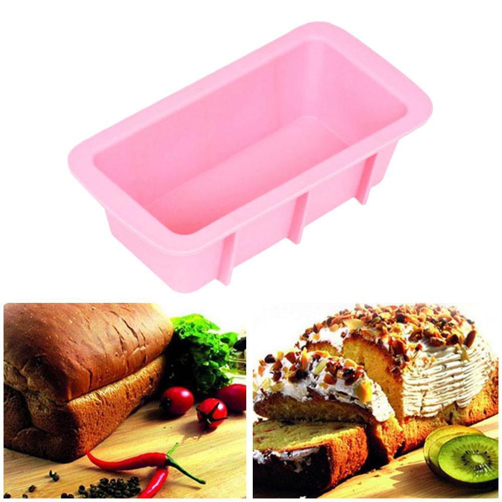 NEW DIY Baking Silicone Box Baking Form Bread Mould Bread Baking Cake Mould LZ 
