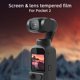 thumbnail image 2 of Kuymtek 2 protectores de lente de vidrio templado con 2 protectores de pantalla para DJI Pocket 2, 2 of 9