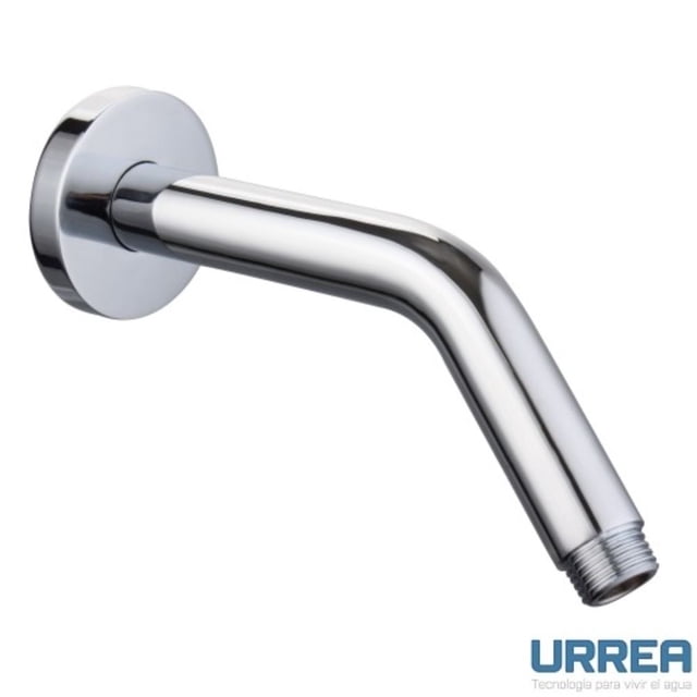 Brazo Para Regadera Con Chapetón Redondo Cromo Urrea 2313 Urrea 2313
