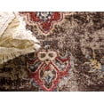 thumbnail image 6 of Rugs.com Eden Collection Rug – 8 Ft Round Chocolate Brown Medium Rug Perfect For Kitchens, Dining Rooms, 6 of 9