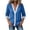 *Blue, variant on VBVC Women's Cotton Linen Lace V Neck Top , Ladies' Long Sleeve Pullover Shirt , Casual Fall Winter Work Blouses For Women, S-4XL