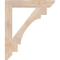 thumbnail image 3 of Ekena Millwork 5 1/2"W x 40"D x 48"H Merced Slat Smooth Bracket, Douglas Fir, 3 of 4