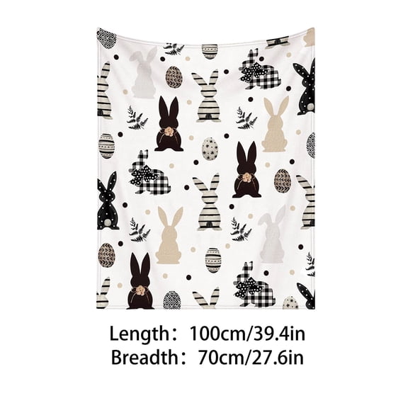 CVLNCYCLING Blanket,Throw Blanket for Couch,Cooling Blankets,Easter Blanket,Throw Blankets Under $10,Cozy Warm and Lightweight,50x60 Blanket