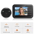 thumbnail image 3 of Campana Automática de la Puerta de la Foto, Videos 2.4in Visón Nocturna de Vida Útil Larga para El Hogar, 3 of 7