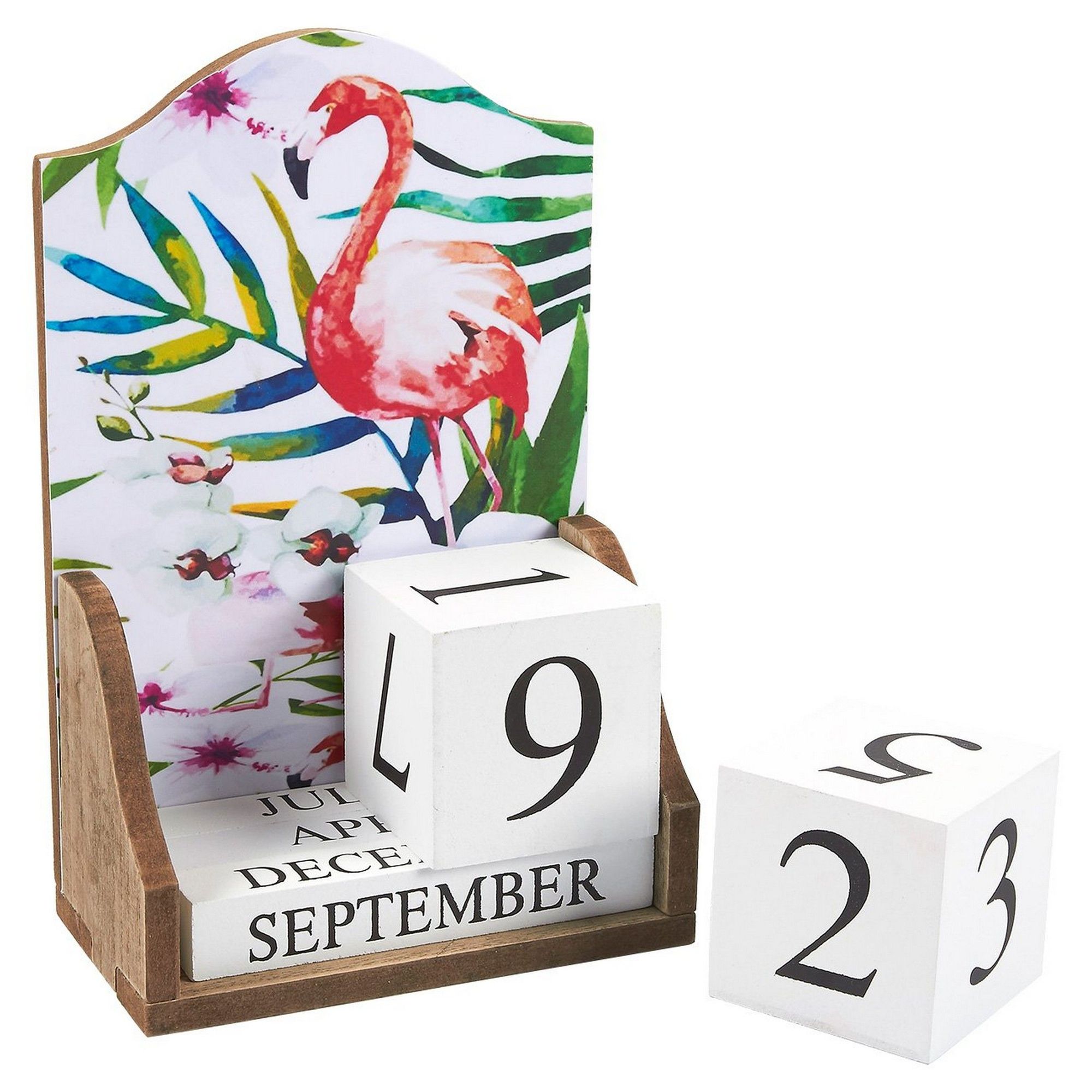 Wooden Desk Calendar Wooden Block Perpetual Calendar For Home And 