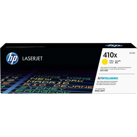 - HP 410A (CF412X) Yellow High Yield Original LJ Toner Cartridge