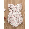 thumbnail image 3 of Qiylii Christmas Sister Matching Outfit, Santa Dots Sleeveless Dress/Romper, 3 of 7