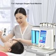 thumbnail image 3 of Hydrogen Oxygen Facial Machine, 7 In 1 Multifunctional Professional Face Care Machine Improve Skin Moisturizing, Elasticity Hydro Dermabrasion Facial Spraye For Home, Beauty Salon, 3 of 8
