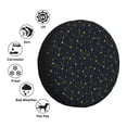 thumbnail image 4 of Sikiie Constellation PVC Leather Spare Tire Wheel Cover Spare Tire Cover, for Car Truck SUV Camper Trailer Universal Fit(14-17in)-17 inch, 4 of 6