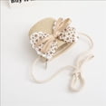thumbnail image 5 of Douhoow Kids Girl Straw Hat Bag Set,Summer Wide Brim Bowknot Beach Sun Cap and Shoulder Bag, 5 of 7