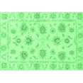 thumbnail image 1 of Ahgly Company Indoor Rectangle Oriental Emerald Green Traditional Area Rugs, 8' x 12', 1 of 4