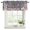 Black, variant on Spring Floral Curtain Valances for Windows, Kitchen Valance Window Treatments Panel 2 Pack, Black White Checkered Farmhouse Butterfly Rod Pocket Short Curtains for Bathroom Bedroom 60 x 18 Inch