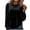 Black, variant on Going Out Tops for Women Fashionable Velvet Sparkling Sequin Yoke Long Sleeve Beach Vacation Essentials,Black,XL