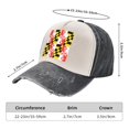 thumbnail image 3 of Men Women Maryland Flag Baseball Cap Golf Dad Hat Adjustable Low Profile Cotton Hat, 3 of 7