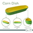 thumbnail image 4 of Servette Home Novelty Ceramic 8.5" Corn on The Cob Dish - Yellow (Set of 3), 4 of 6