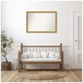 thumbnail image 7 of Amanti Art Custom Framed Wall and Bathroom Mirror (30.25 x 43.25 in.), Angled Gold Frame, 7 of 7