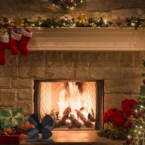 STRANDCHIC Heat Powered Stove Fan Aluminum Alloy 1Pack