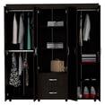 thumbnail image 2 of Closet Armable Bariloche Wengue Armario Recámara Excelsior Excelsior Moderno, 2 of 5