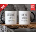 thumbnail image 1 of Newly Engaged Unique Coffee Mugs Set, Engagement Gift For Couple, Anniversary Wedding Gift - As Picture - 11Oz, 1 of 4
