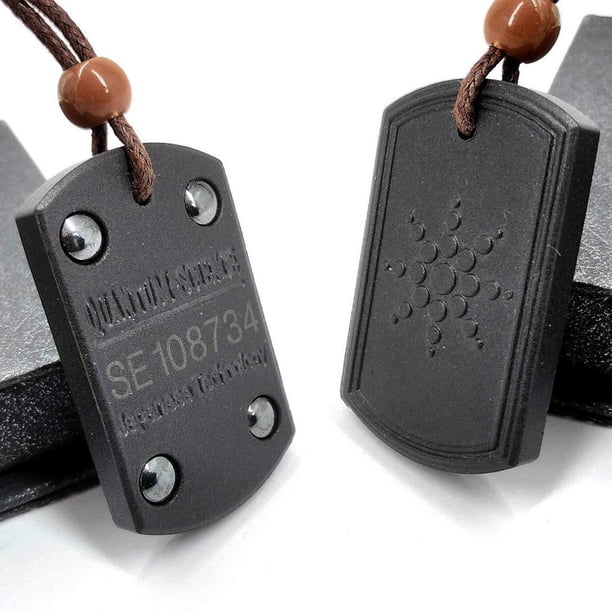 Muy hermoso colgante de piedra volcánica con energía negativa, collar para mujer.