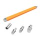thumbnail image 3 of Barra de extensión para llave de carraca, kit de llaves de impacto universales para espacios reducidos Naranja, 3 of 8