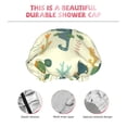 thumbnail image 5 of Disketp Seahorse Shower Caps,Reusable Shower Cap For Women, Double Layer Waterproof Hair Cap, Large Size For All Hair Lengths,For Girls Spa Home Salon Use, 5 of 9