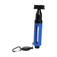thumbnail image 2 of Cepillo limpiador de palos de golf, con botella pulverizadora con cable retráctil, herramienta portátil de limpieza de surcos de golf para mujeres que Azul negro, 2 of 7