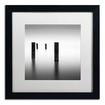 Trademark Fine Art "Lucid" Canvas Art by Dave MacVicar, White Matte, Black Frame