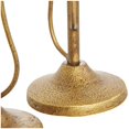 thumbnail image 4 of DecMode 2 Candle Gold Metal Abstract Mushroom Inspired Candle Holder, Set of 2, 4 of 11