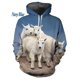 thumbnail image 3 of Sudadera con capucha con estampado de ovejas divertidas y personalidad para hombre, moda informal, unisex, estampado 3D de animales, sudaderas gráficas, tops, 3 of 5