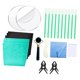 thumbnail image 3 of 28 Piezas Kit de Limpieza de Tarjetas Herramienta de Cuidado para Cartas Coleccionables Accesorio de Reparación para Pulido Juego de Restauración con, 3 of 9