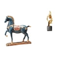 thumbnail image 1 of Figura de caballo,Figura de caballo Escultura animal coleccionable,Estatua de arte abstracto,Estatua de arte abstracto Escultura de resina moderna,Colección creativa de figuras de resina para, 1 of 8