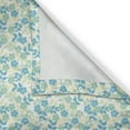 thumbnail image 4 of Ambesonne Vintage Valance Pack of 2, Nostalgic Flower Summer, 54"X18", Almond Green Pale Yellow, 4 of 5
