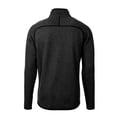 thumbnail image 3 of Men's-Cutter & Buck  Heather Charcoal Sporting Kansas City Mainsail Sweater-Knit Full-Zip Jacket, 3 of 3