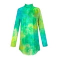 thumbnail image 3 of FrzhBrz St Patricks Day Shirt Women Mock Neck Plus Size Saint Patricks Day Shirts Shamrock Clover Print Long Sleeve Graphic Holiday Tee Tops, 3 of 4