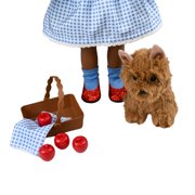 My Life As Wizard of Oz Dorothy Posable 18-inch Doll, Dark Brunette Hair, Dark Brown Eyes