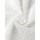 thumbnail image 4 of INSPIRE CHIC Blusa De Chifón Con Lunares Suizos Para Mujer, Manga Corta Abullonada, Tops Blanco L, 4 of 5