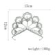 thumbnail image 4 of KAKOWELY 1 diadema de novia con corona de perlas para vestido de novia, decoración para el cabello en el escenario., 4 of 4